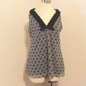 Max Edition Sleeveless Ruffle Blouse